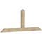 Ekena Millwork Portland Rough Sawn Timber Gable Bracket, Douglas Fir, 96"W x 36"H x 4"D x 6"F, 9/12 Pitch GBW096X36X0406POR00RDF - alternate 5
